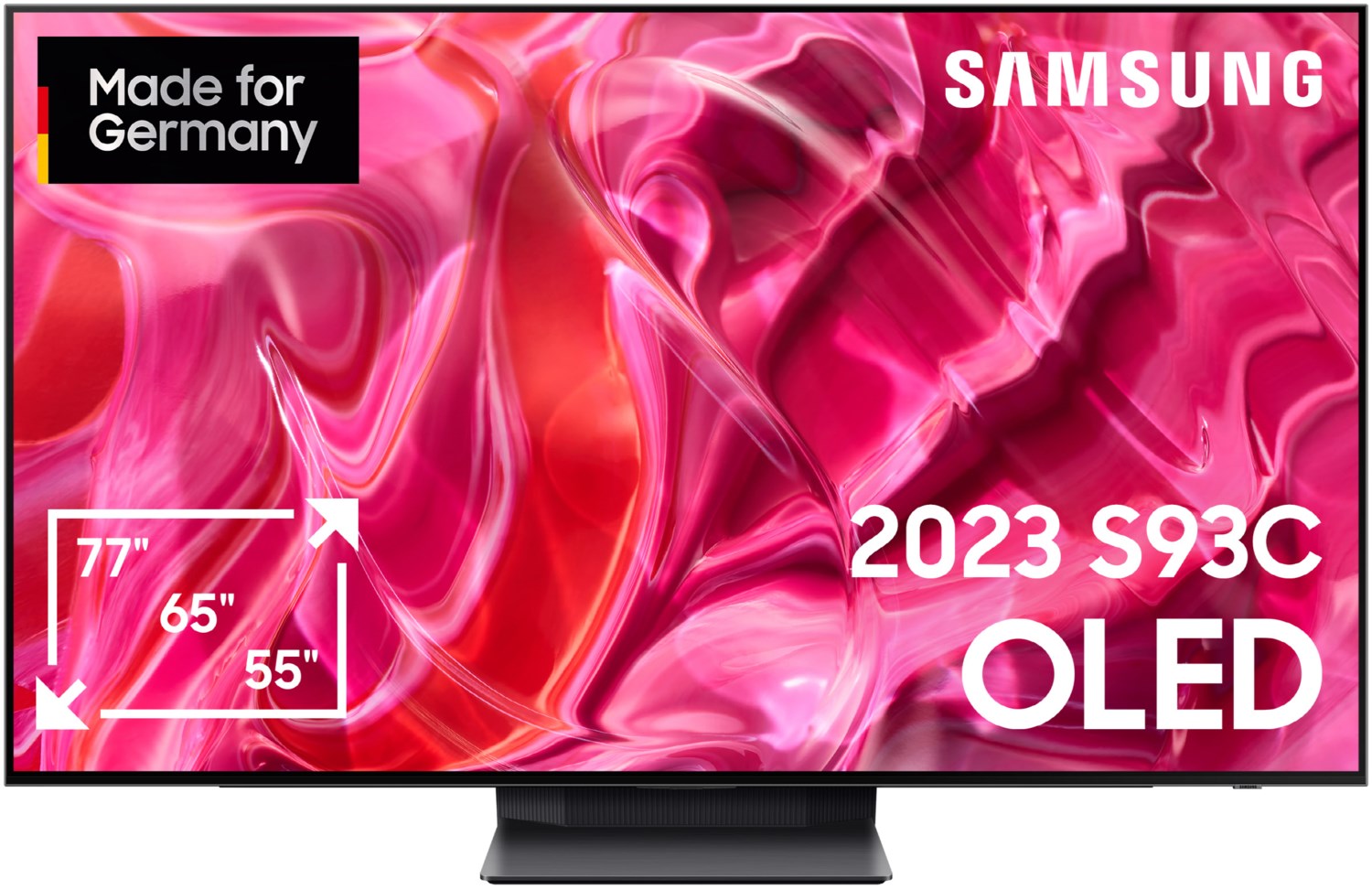 Samsung GQ55S93CAT 138 cm (55") OLED-TV carbonsilber